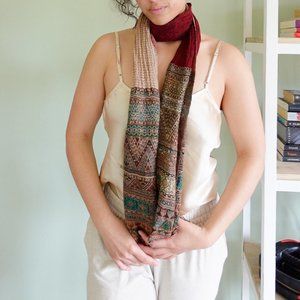 Yaza Couture Boiled Merino Wool Scarf or Wrap